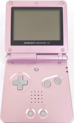Nintendo Game Boy Advance SP Gaming Console - Pearl Pink