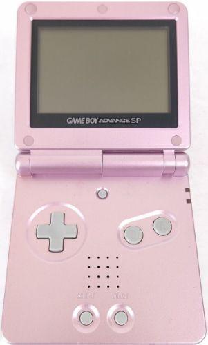 Nintendo Game Boy Advance SP Gaming Console in Pearl Pink in Good condition