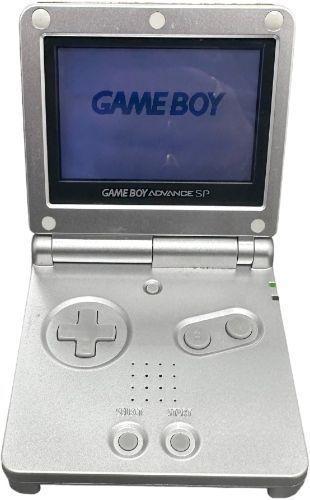 Nintendo  Game Boy Advance SP Gaming Console - Silver - Acceptable