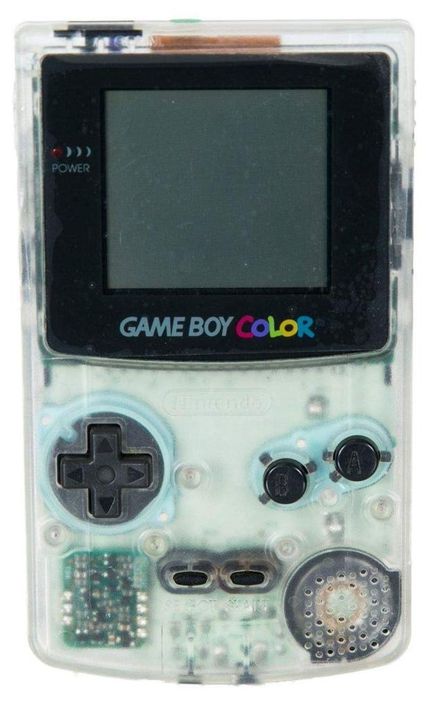 Nintendo Game Boy Color Gaming Console in Clear in Excellent condition