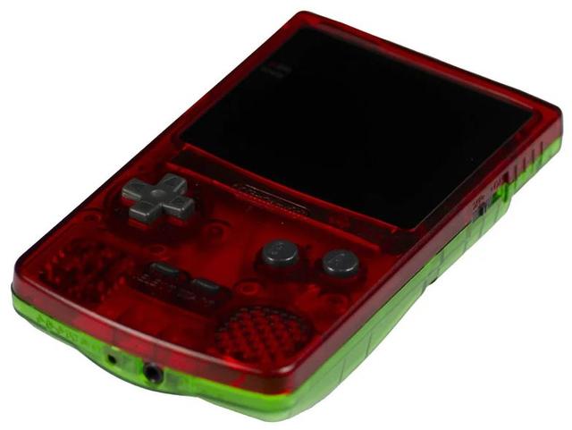 Nintendo Game Boy Color Gaming Console in Watermelon in Excellent condition