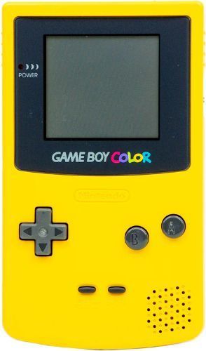 Nintendo Game Boy Color Gaming Console - Dandelion Yellow