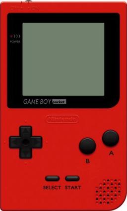 Nintendo Game Boy Pocket Gaming Console - Red