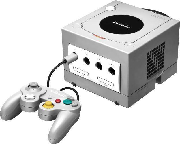 Nintendo GameCube Gaming Console in Gray in Acceptable condition