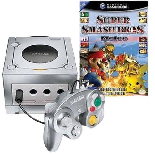 Nintendo  GameCube Gaming Console Bundle - Platinum - Good