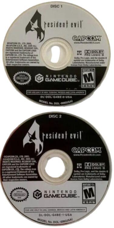 Nintendo  GameCube Resident Evil 4  Video Game (Disc Only) - Multicolor - Acceptable
