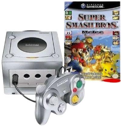 Nintendo  Gamecube Super Smash Bros. Melee Bundle - Default - Excellent