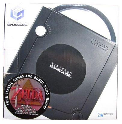 Nintendo GameCube Legend of Zelda Bundle in Black in Excellent condition
