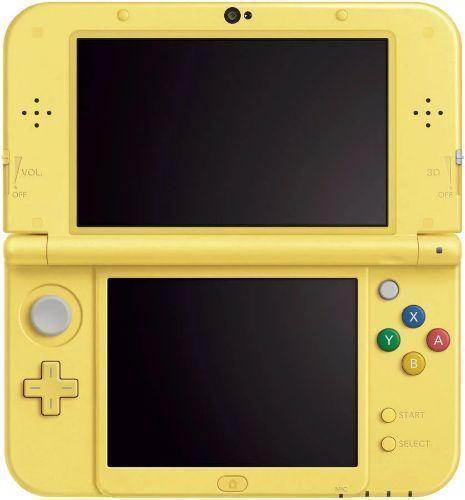 Nintendo New 3DS XL Handheld Gaming Console 2GB in Pikachu Yellow Edition in Excellent condition