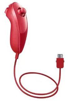 Nintendo  Nunchuk for Wii U / Wii - Red - Excellent