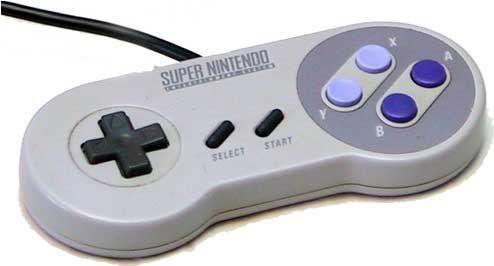 Nintendo  Super NES Wired Controller - Gray - Excellent