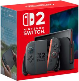 Nintendo Switch 2 Handheld Gaming Console - Charcoal Black