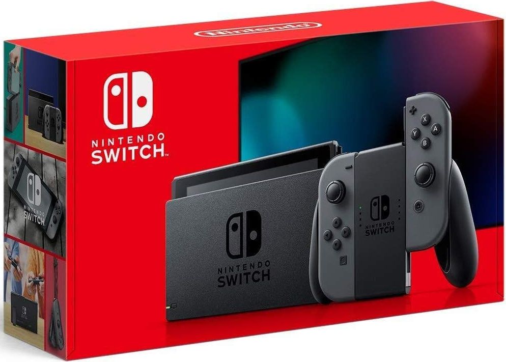 Nintendo Switch Console Version 2 with Joy Con - Gray