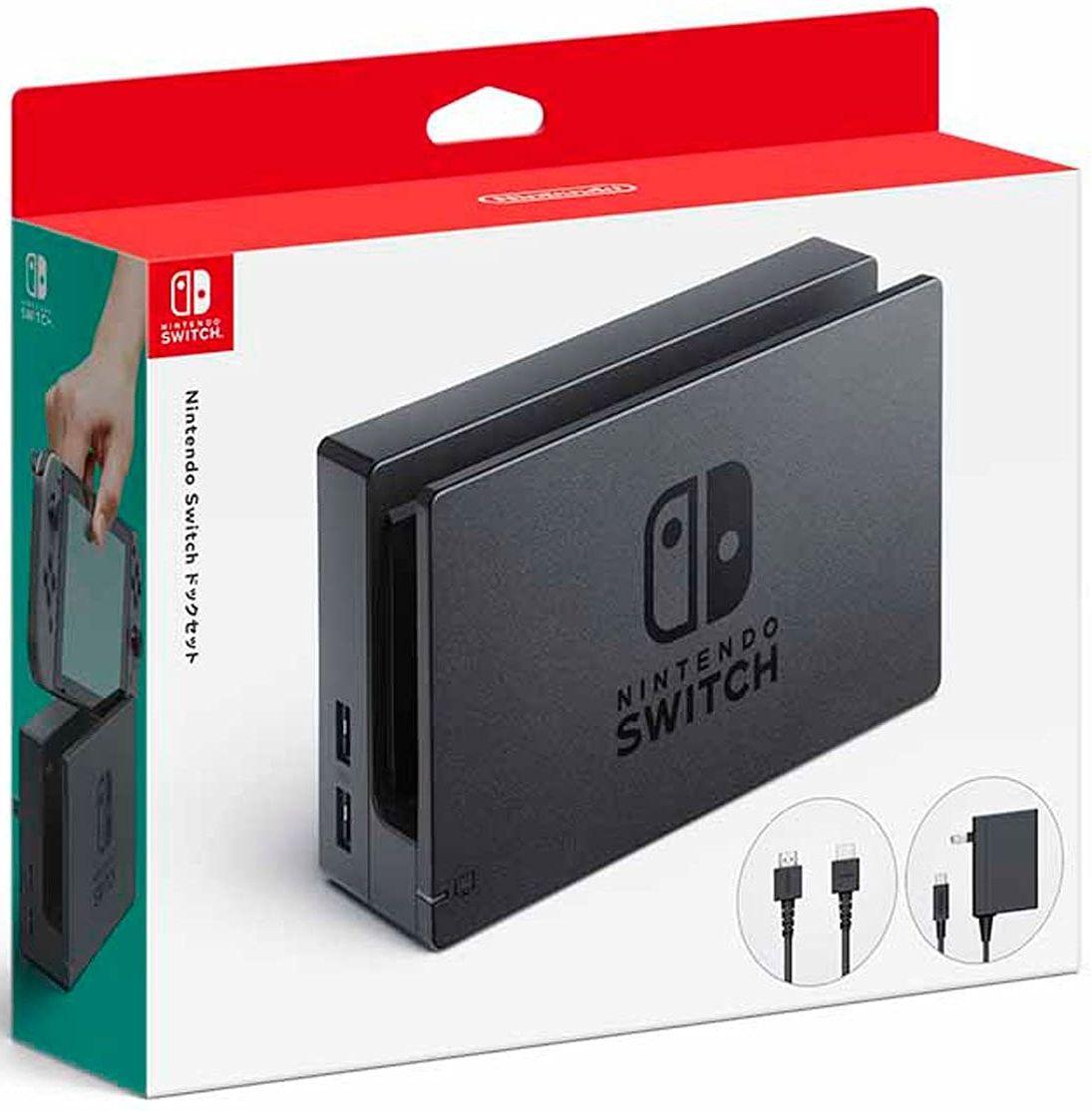 Nintendo  Switch Dock Set (Japan) - Black - Excellent