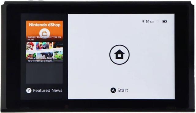Nintendo Switch Handheld Gaming Console ONLY 32GB in Black in Excellent condition