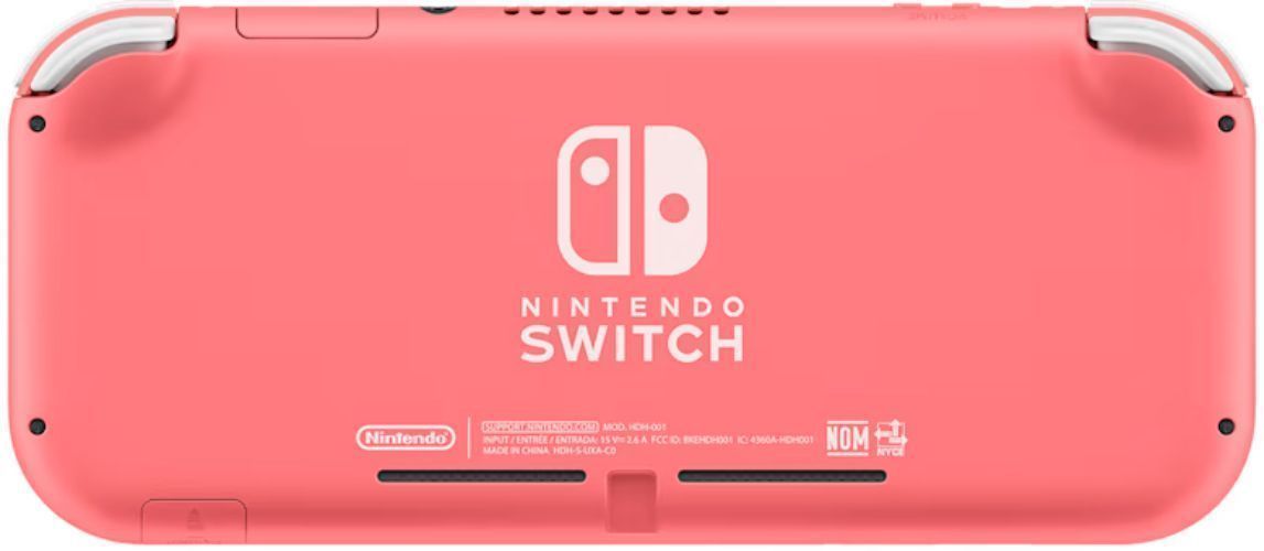 Nintendo Switch Lite Handheld Gaming Console - 32GB - Coral