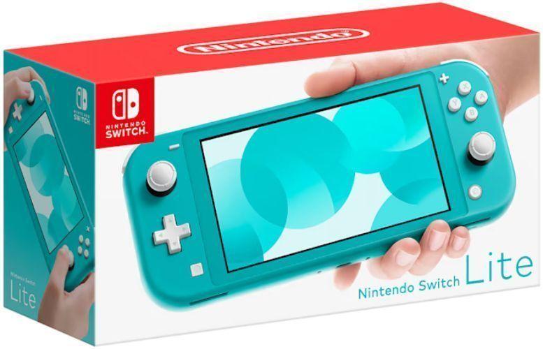 Nintendo  Switch Lite Handheld Gaming Console - 32GB - Turquoise - Excellent