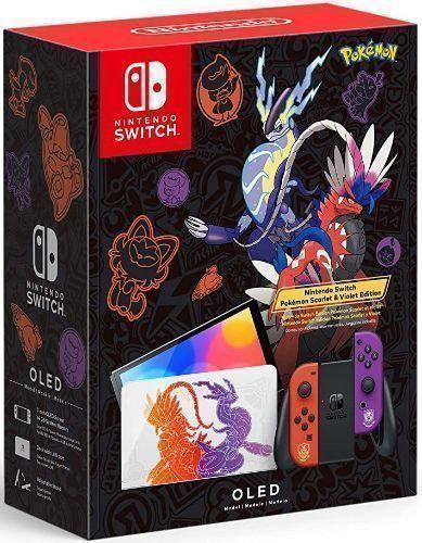 Nintendo Switch OLED Model Handheld Gaming Console 64GB in Pokémon Scarlet & Violet Edition in Excellent condition