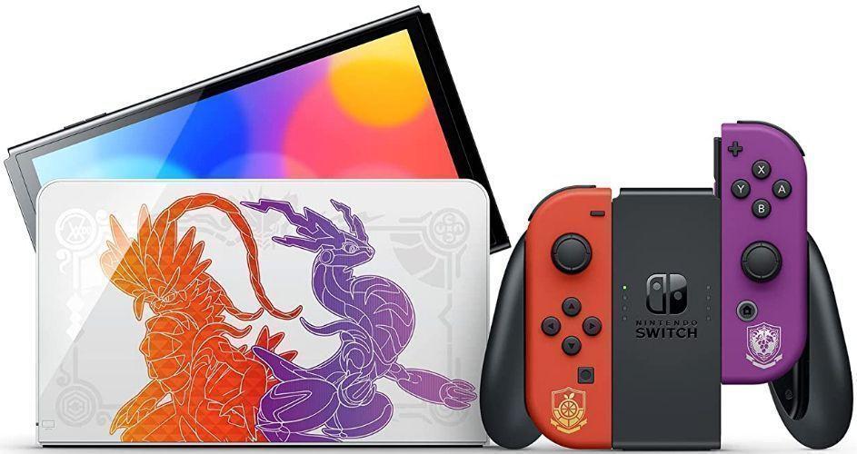 Nintendo Switch OLED Model Handheld Gaming Console - 64GB - Pokémon Scarlet & Violet Edition