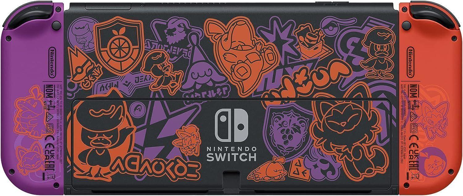 Nintendo Switch OLED Model Handheld Gaming Console - 64GB - Pokémon Scarlet & Violet Edition