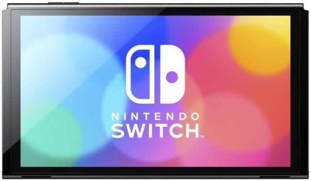 Nintendo Switch OLED Model Handheld Gaming Console ONLY 64GB in Black in Acceptable condition