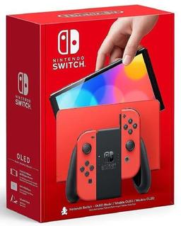 Nintendo Switch OLED Model Mario Red Edition - Red