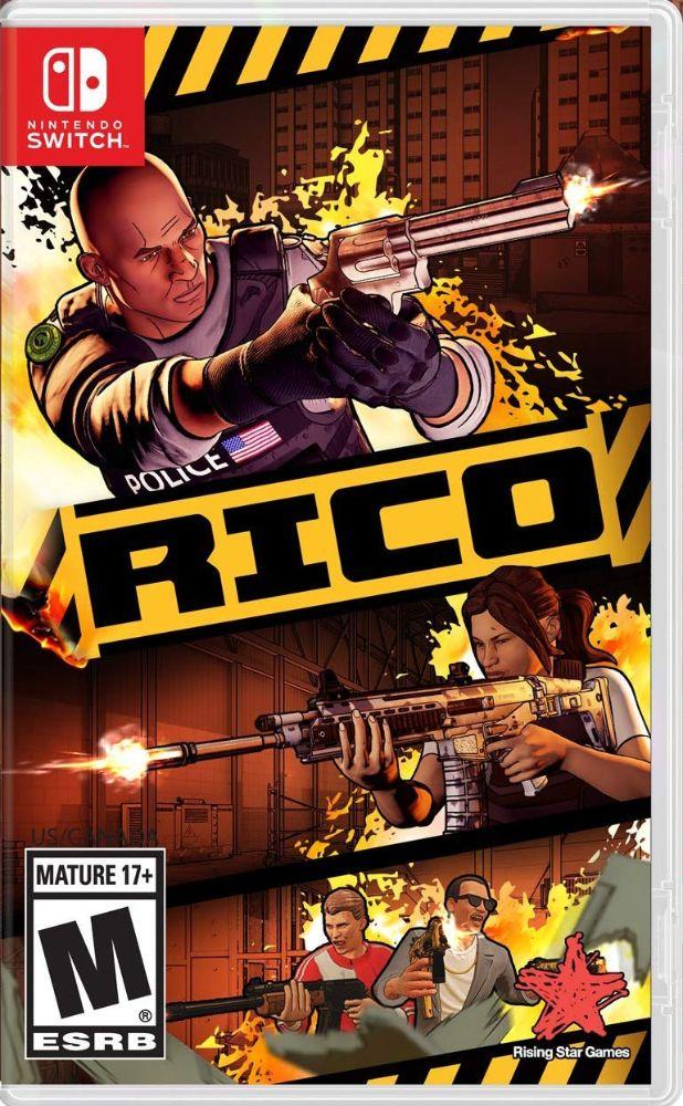 Nintendo Switch  RICO Video Game - Red - Excellent