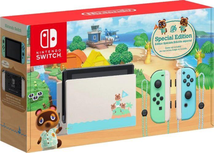 Nintendo Switch V2 Handheld Gaming Console - 32GB - Animal Crossing: New Horizons Edition