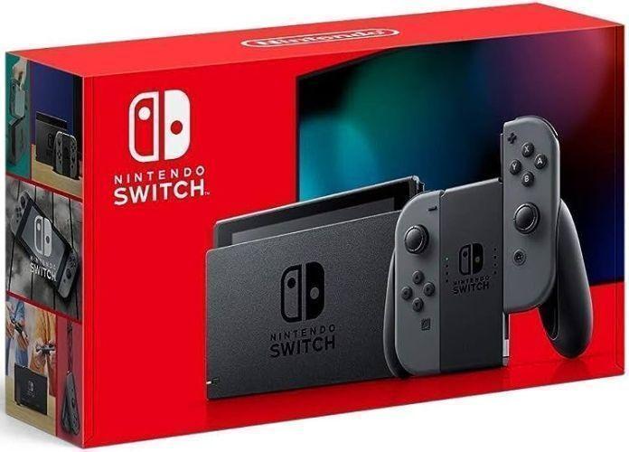 Nintendo  Switch V2 Handheld Gaming Console - 32GB - Gray - Excellent
