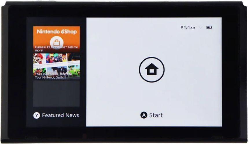 Nintendo  Switch V2 Handheld Gaming Console ONLY - 32GB - Black - Acceptable