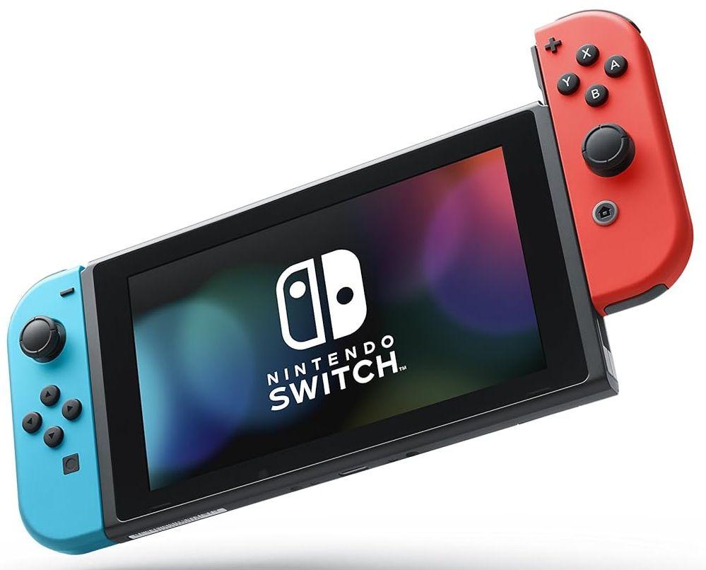 Nintendo Switch with Neon Blue and Neon Red Joy‑Con - 32GB - Multicolor