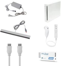 Nintendo Wii Console HDMI Bundle - White
