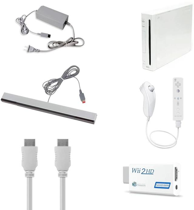 Nintendo Wii Console HDMI Bundle