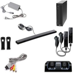 Nintendo Wii Console Premium Bundle - Black