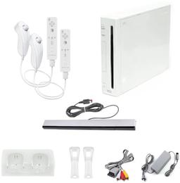 Nintendo Wii Console Premium Bundle - White