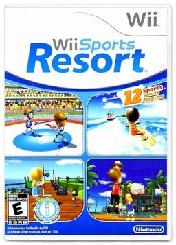 Nintendo Wii Console with Wii Sports Resort - Black