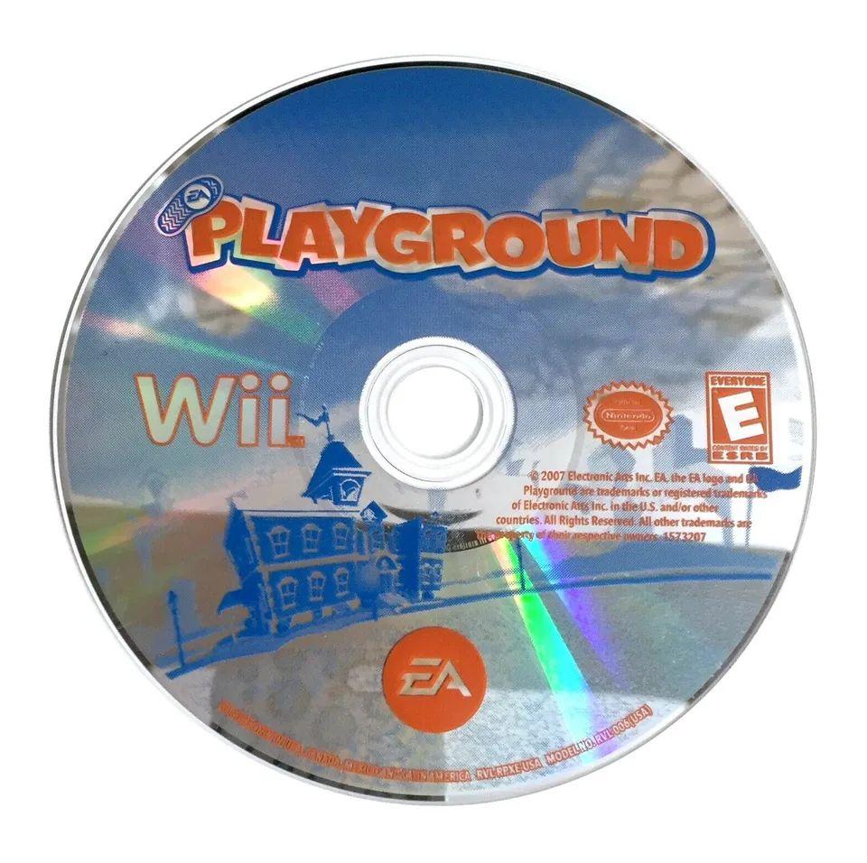 Nintendo   Wii EA Playground 2007 Video Game (Disc Only) - Multicolor - Acceptable