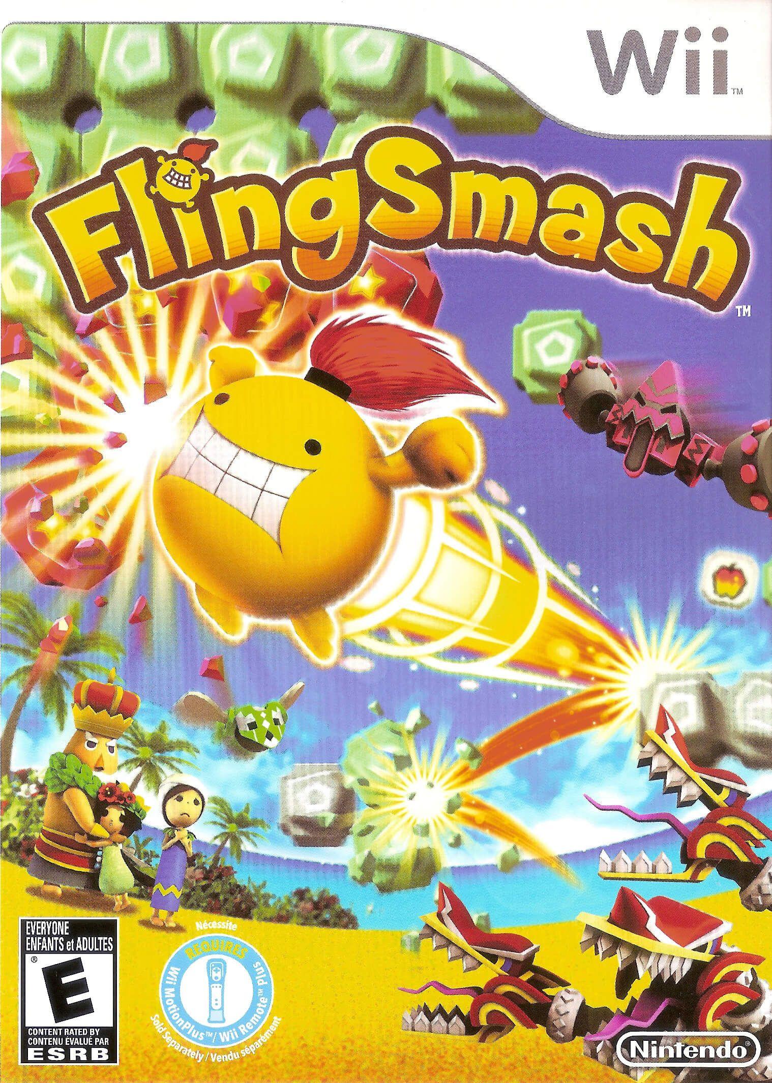 Nintendo   Wii  FlingSmash Video Game - Multicolor - Excellent