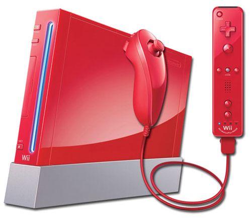 Nintendo Wii Gaming Console - Red