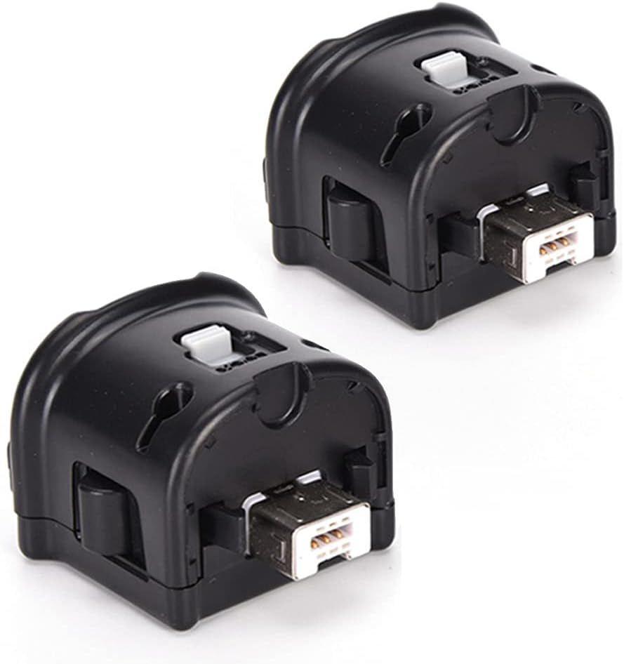 Nintendo  Wii Motion Plus Adapter (2 Pack) - Black - Excellent