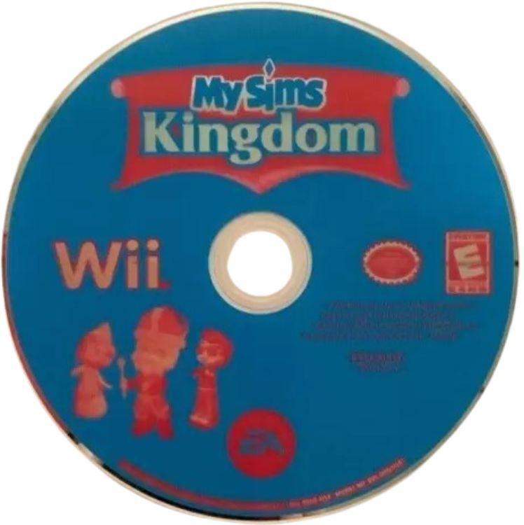 Nintendo  Wii MySims Kingdom EA Video Game (Disc Only) - Blue - Acceptable