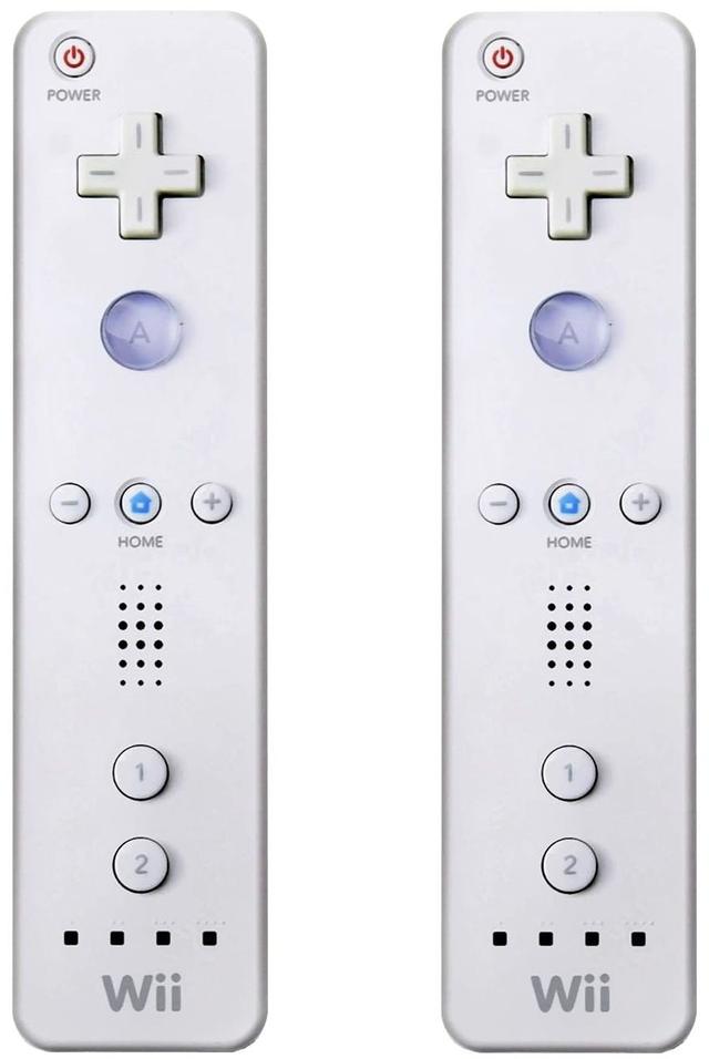 Nintendo Wii Remote Controller (2 Pack)