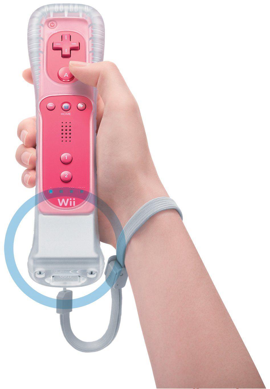 Nintendo Wii Remote MotionPlus Bundle - Pink