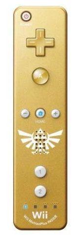Nintendo Wii Remote Plus - Gold (Zelda Edition)