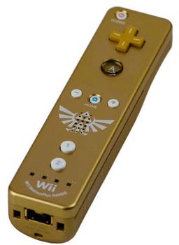 Nintendo Wii Remote Plus - Gold (Zelda Edition)