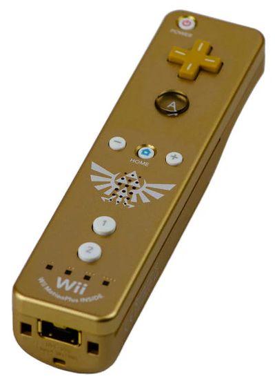 Nintendo Wii Remote Plus - Gold (Zelda Edition)