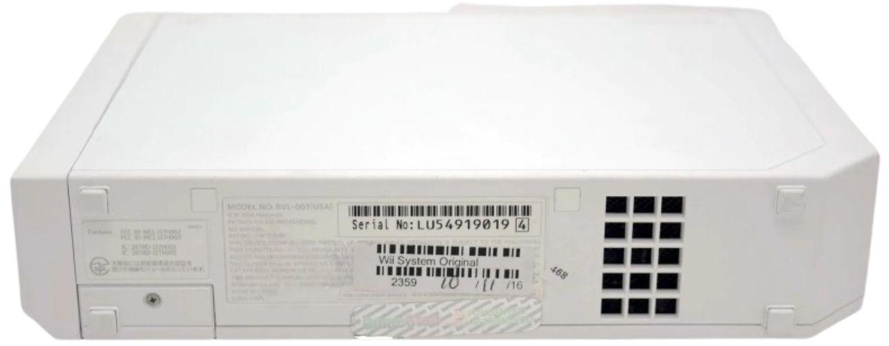 Nintendo Wii System Bundle Set 2-Remote - White