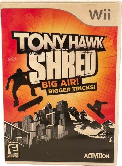 Nintendo  Wii Tony Hawk Shred Video Game (Disc only) - Red - Excellent