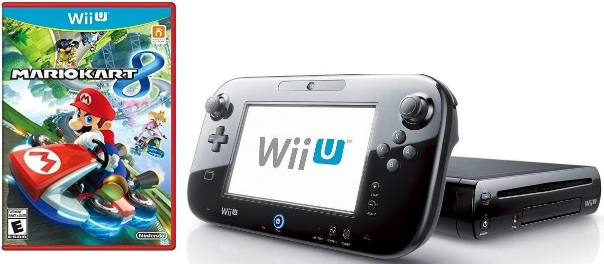 Nintendo Wii U Console Mario Kart 8 Deluxe Set