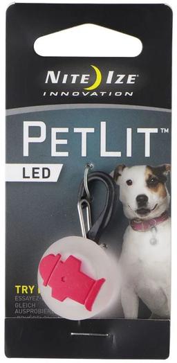 Nite Ize PetLit LED Collar Light - Red Hydrant